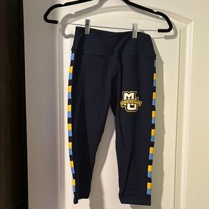 Marquette University Twin vision activewear legging. New without tags.